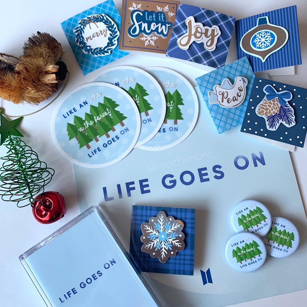 “Life Goes On” Stocking Stuffers & Stickers