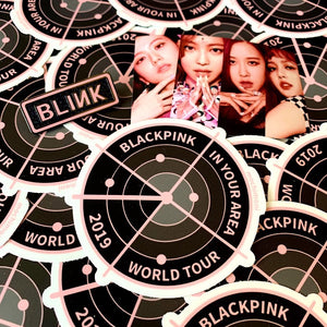 BLACKPINK 2019 World Tour 3" Vinyl Laptop Sticker